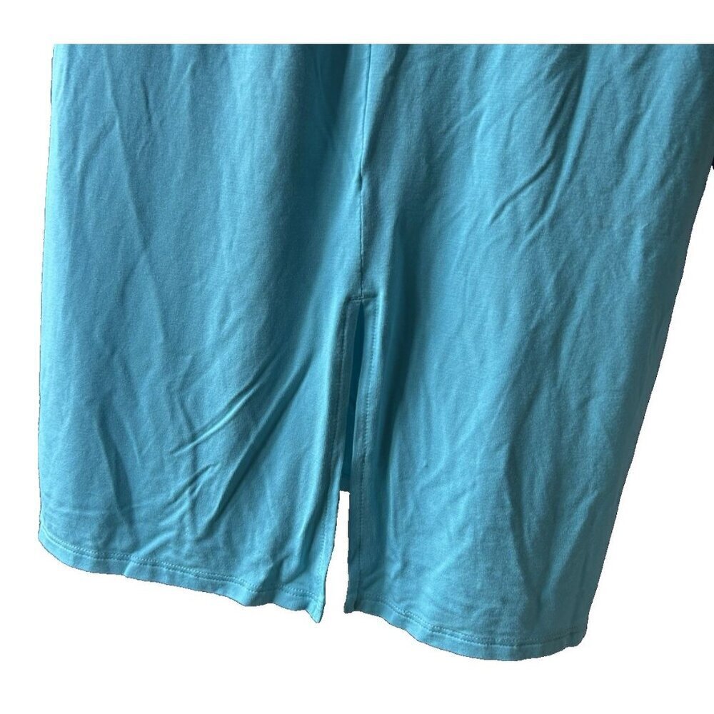Athleta Santorini Maxi Dress Women's Size Small Gulf Green Lightweight Stretch - Picture 7 of 8